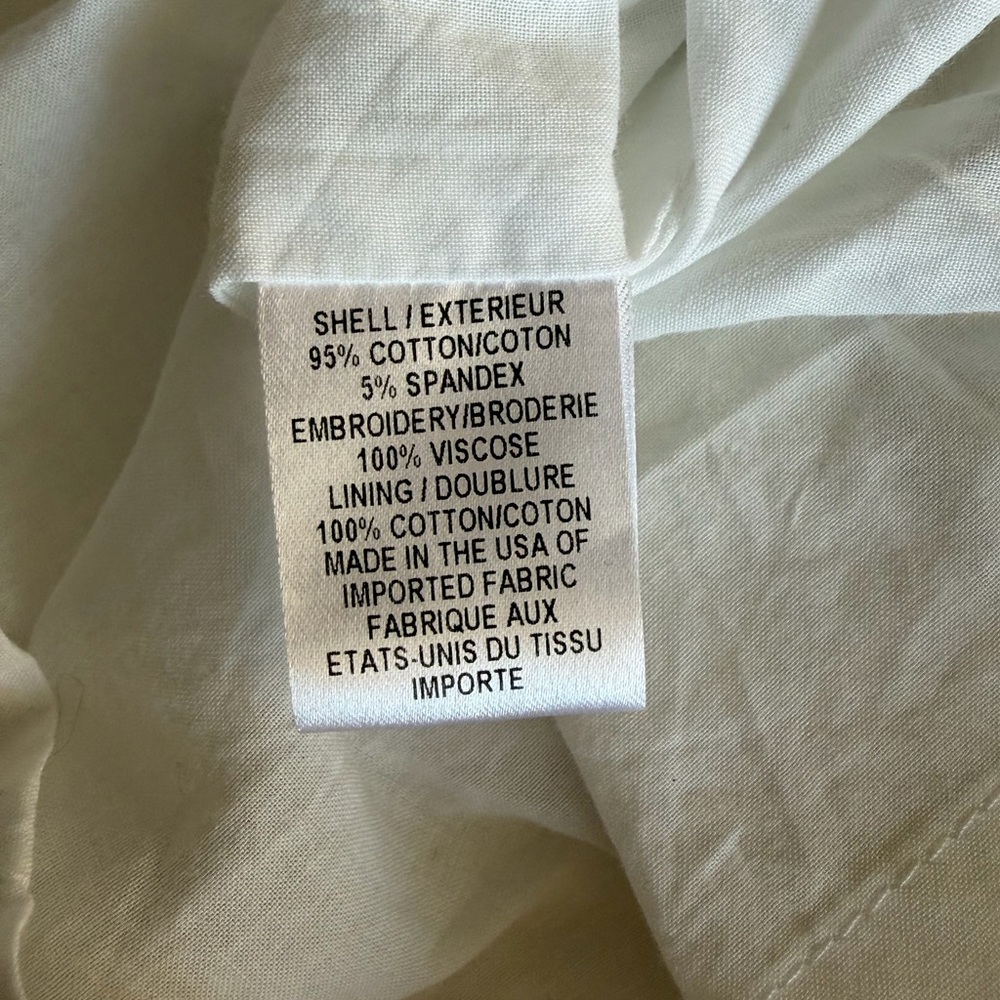 Y2K Vintage Original Milly of New York Mini Dress Embroidered Details Size 6 - Picture 10 of 11